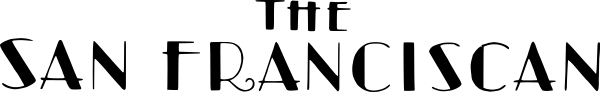 The adapted Art Deco masthead from The San Franciscan