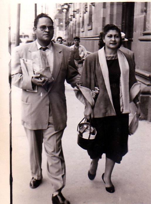 My maternal grandparents looking dapper. Mexico City, late 50s-early 60s.