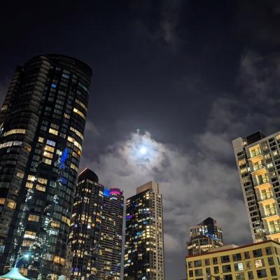 Evening walk in SF.