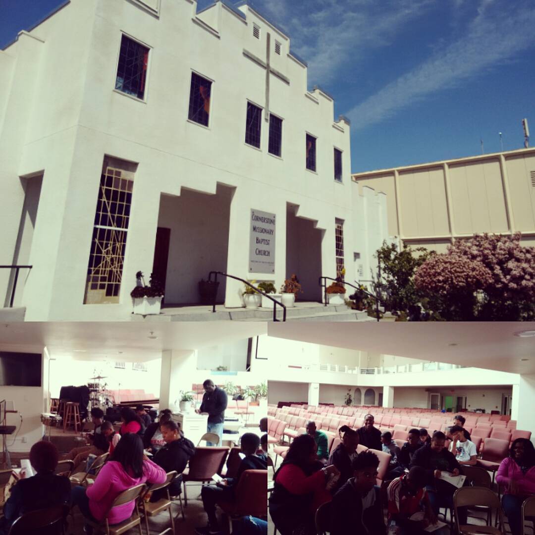 First class I’ve ever given in a church. Thank you for hosting Causa Justa :: Just Cause & SF Bicycle Coalition, Cornerstone Missionary Baptist!
