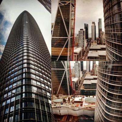 Many of these buildings didn't exist…