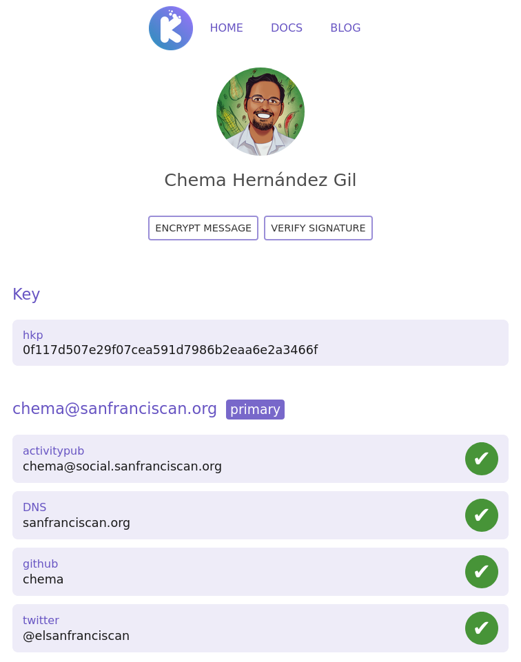 My Keyoxide Profile